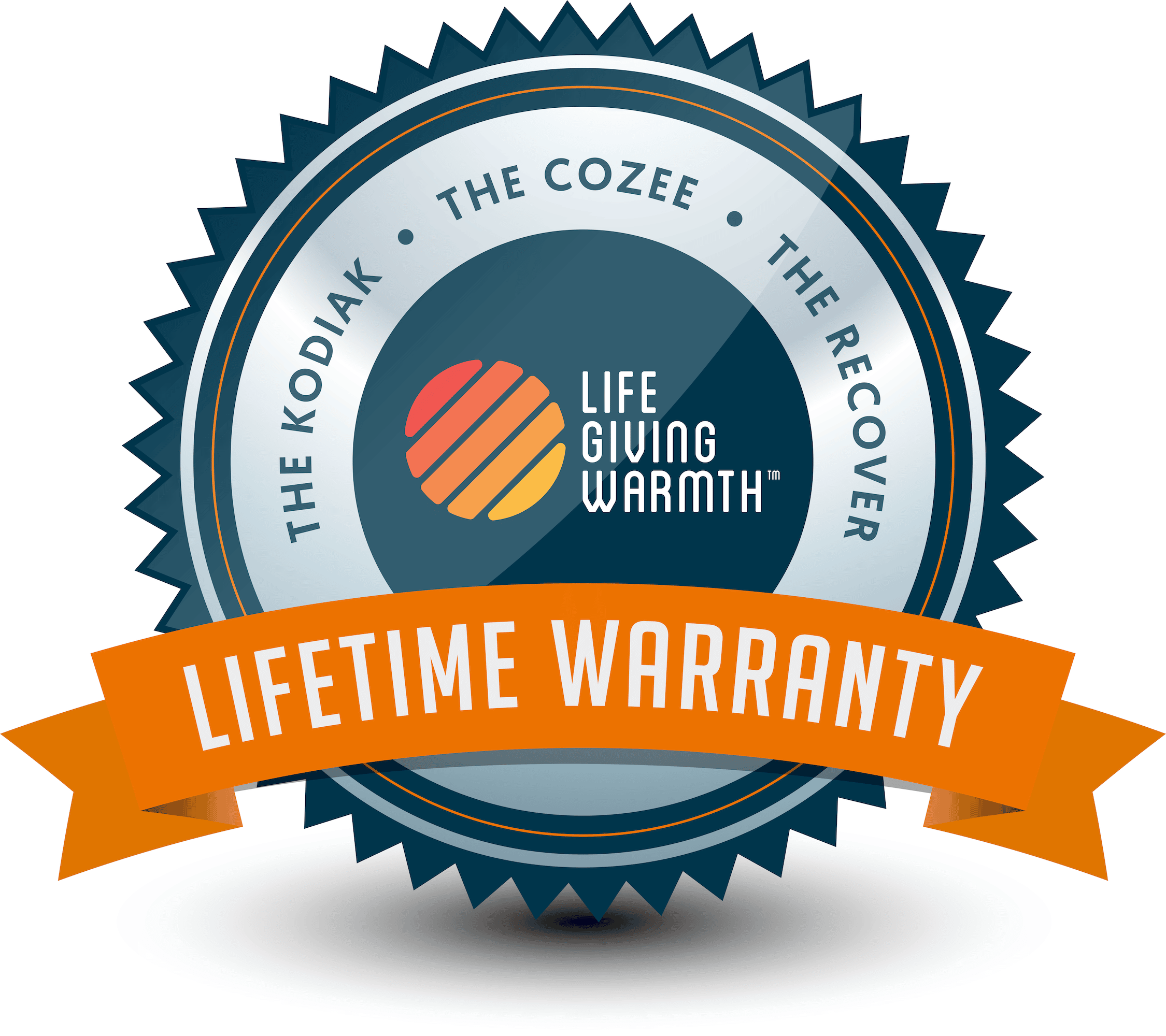 Life Giving Warmth Warranty Logo
